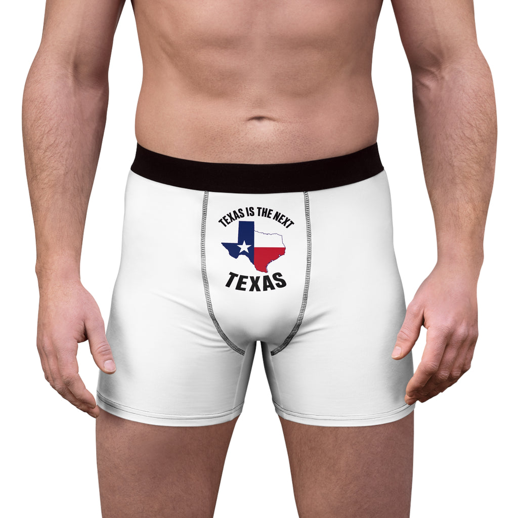 Texas Pride Boxer Briefs — "Texas Is The Next Texas" Graphic