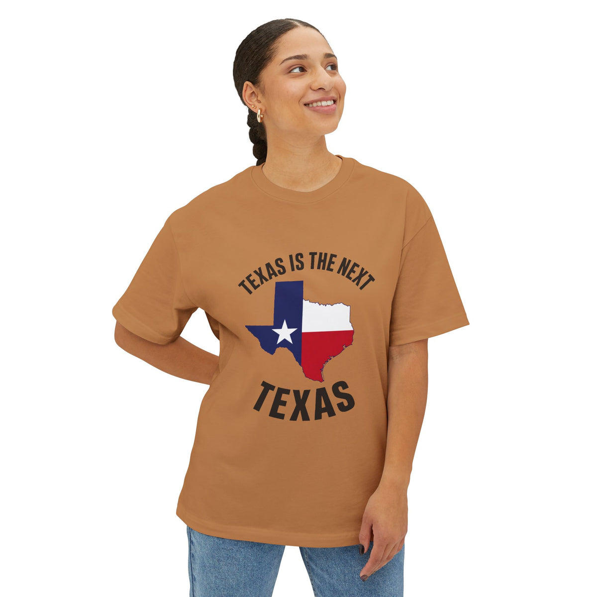 Texas Is The Next Texas Unisex Oversized Boxy Tee