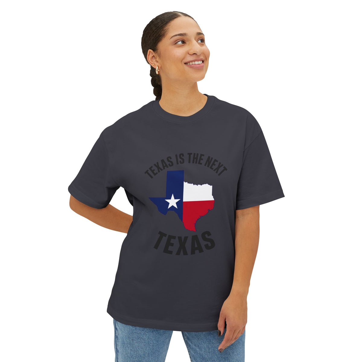 Texas Is The Next Texas Unisex Oversized Boxy Tee