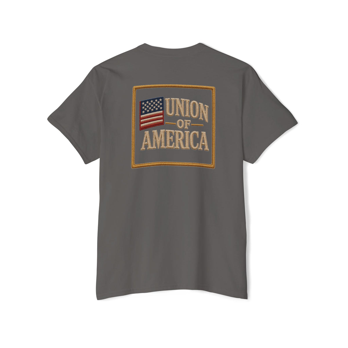 Union Of America  Pocket T Union Made in America Vintage Flag T-Shirt