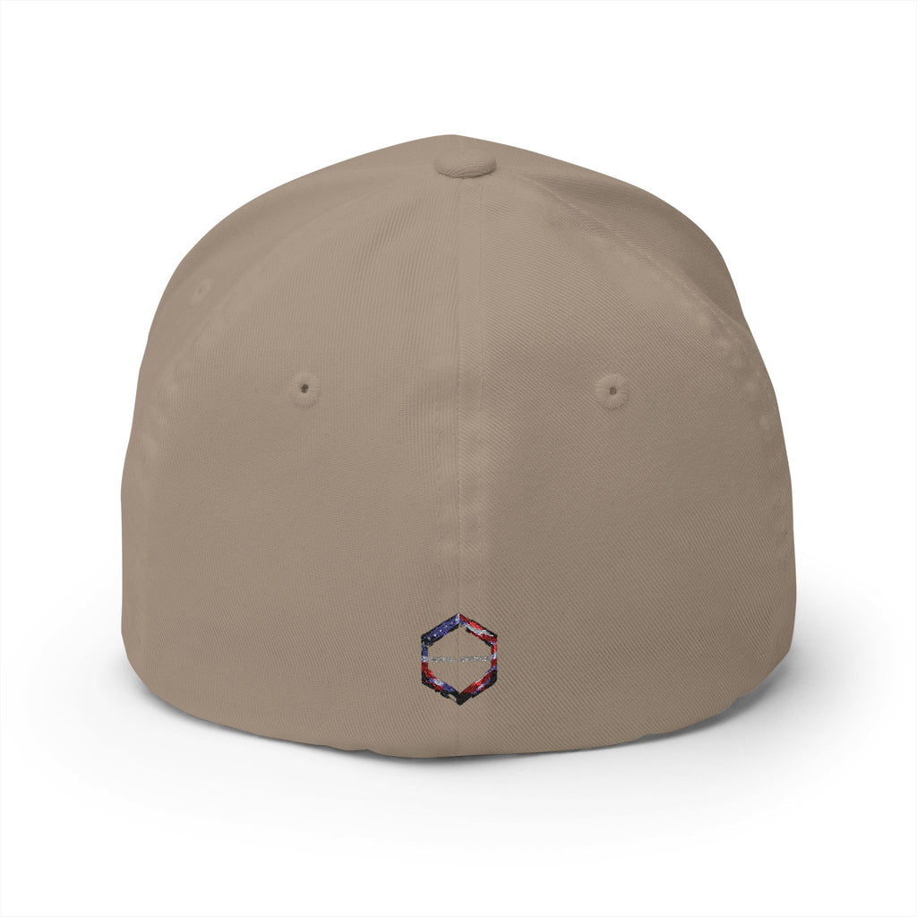 Union Of America Fitted Embroidered Cap