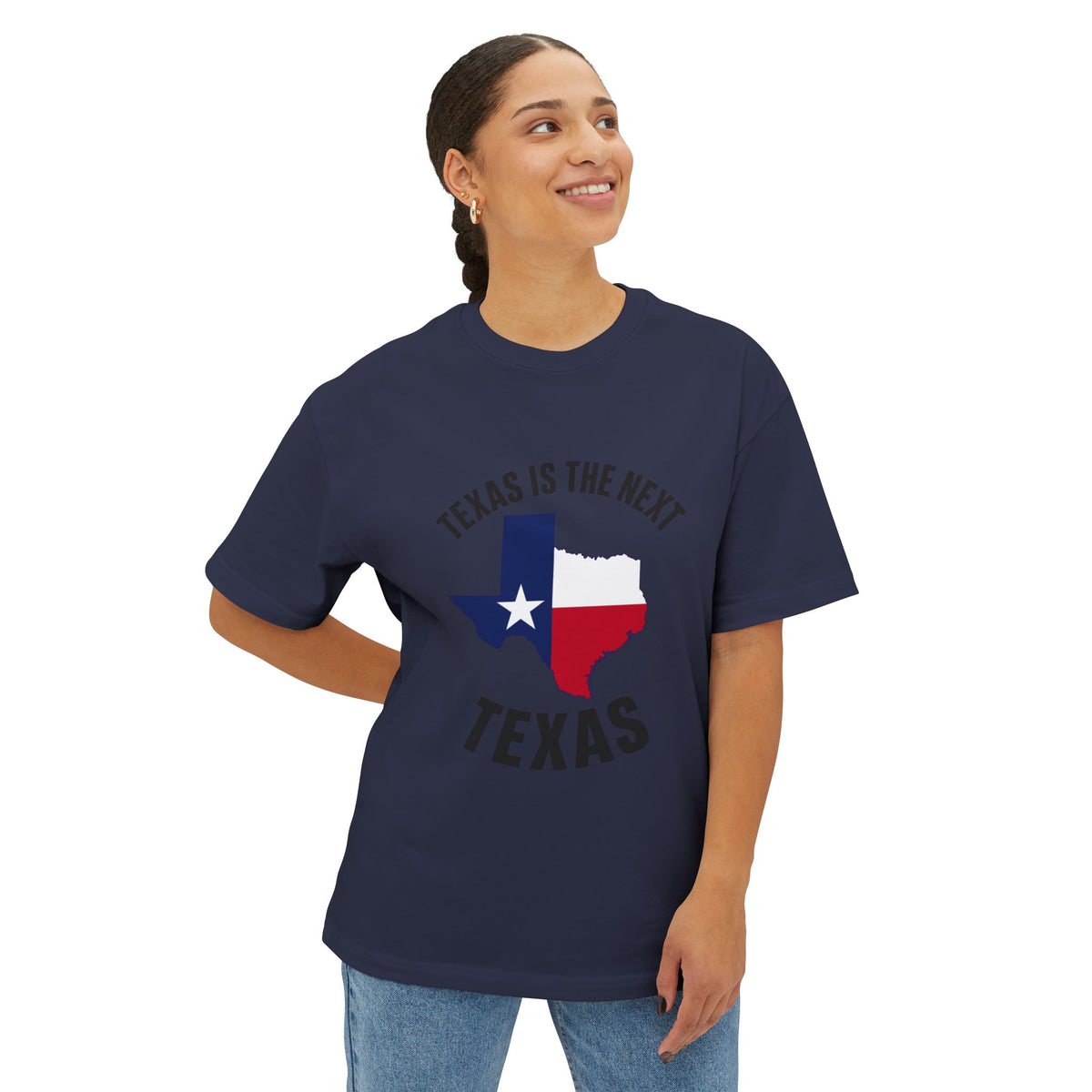 Texas Is The Next Texas Unisex Oversized Boxy Tee