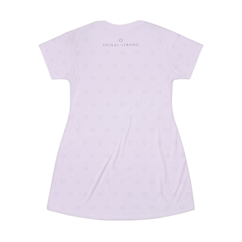 Signal Strong T-Shirt Dress (AOP)
