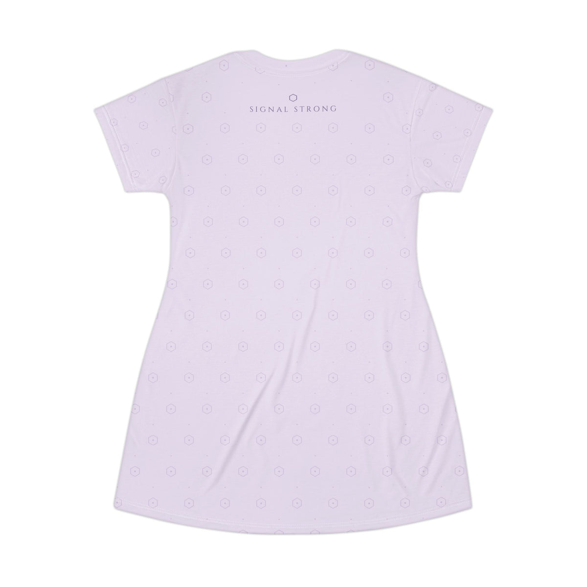Signal Strong T-Shirt Dress (AOP)