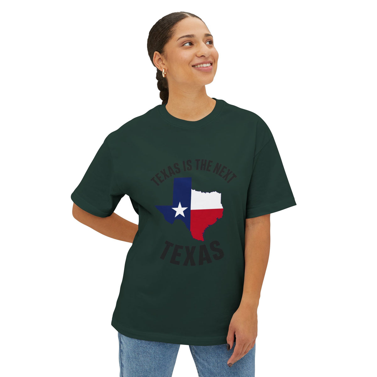 Texas Is The Next Texas Unisex Oversized Boxy Tee