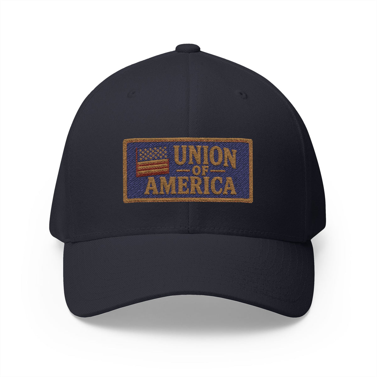 Signal Strong Union Of America Fitted Embroidered Cap