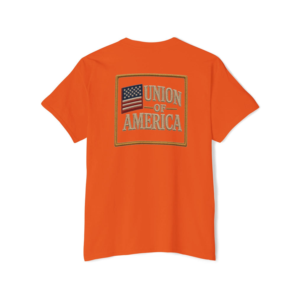 Union Of America  Pocket T Union Made in America Vintage Flag T-Shirt