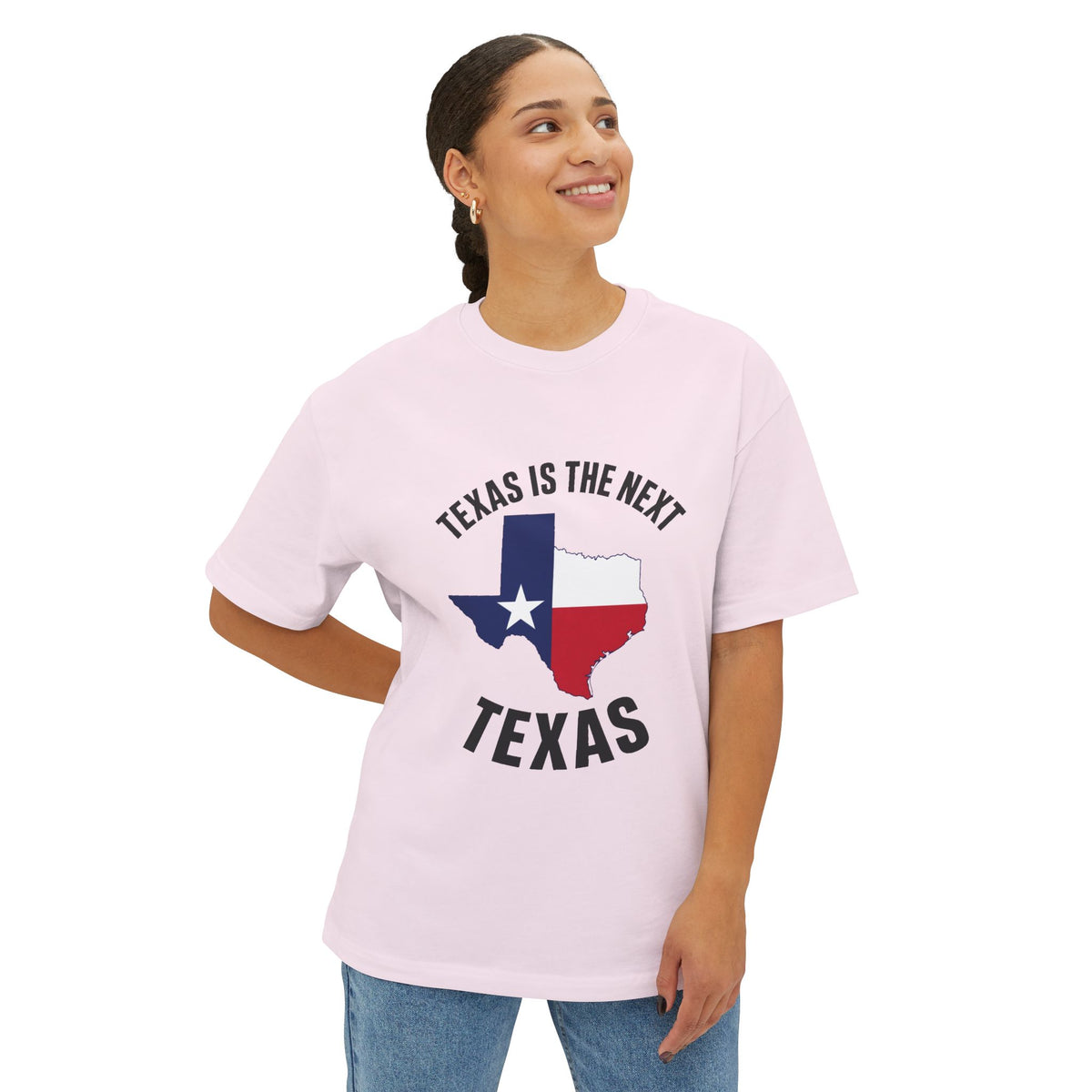 Texas Is The Next Texas Unisex Oversized Boxy Tee