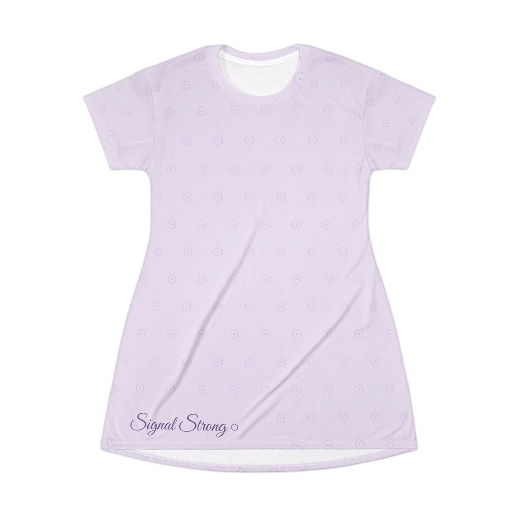 Signal Strong T-Shirt Dress (AOP)