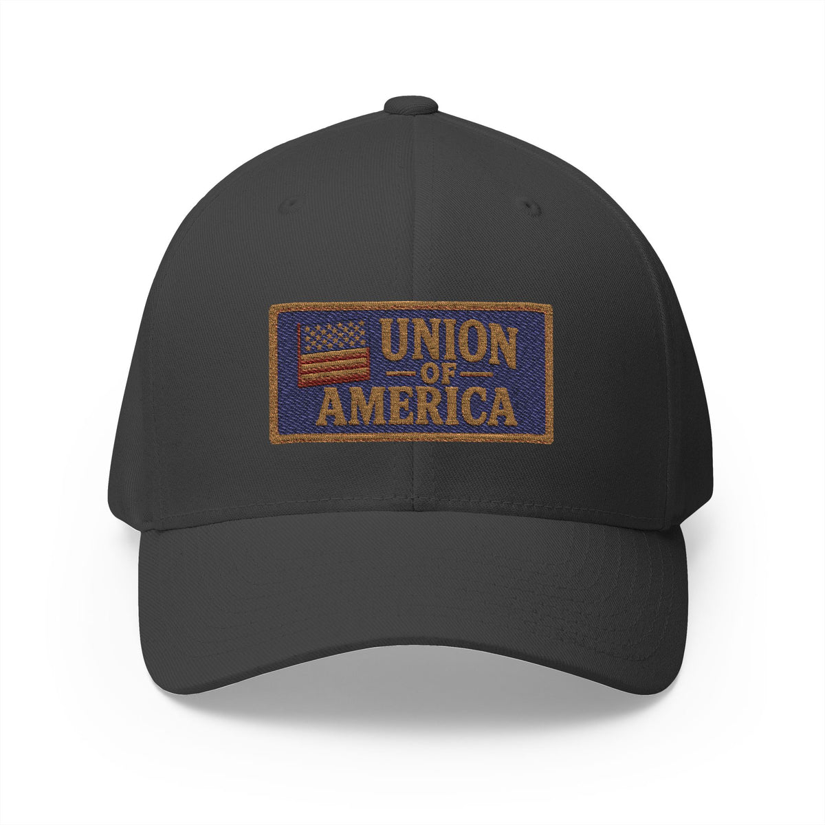 Signal Strong Union Of America Fitted Embroidered Cap