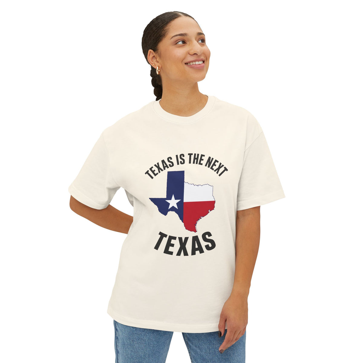 Texas Is The Next Texas Unisex Oversized Boxy Tee