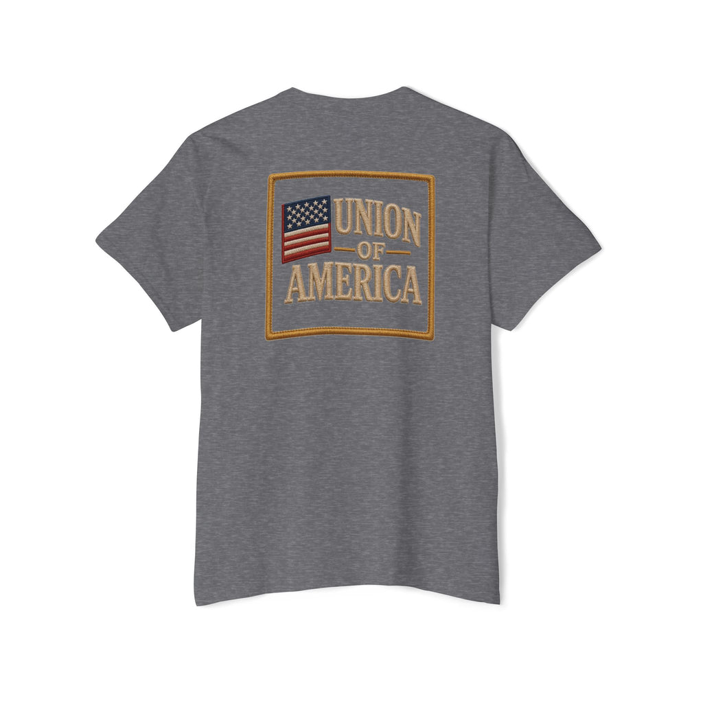 Union Of America  Pocket T Union Made in America Vintage Flag T-Shirt