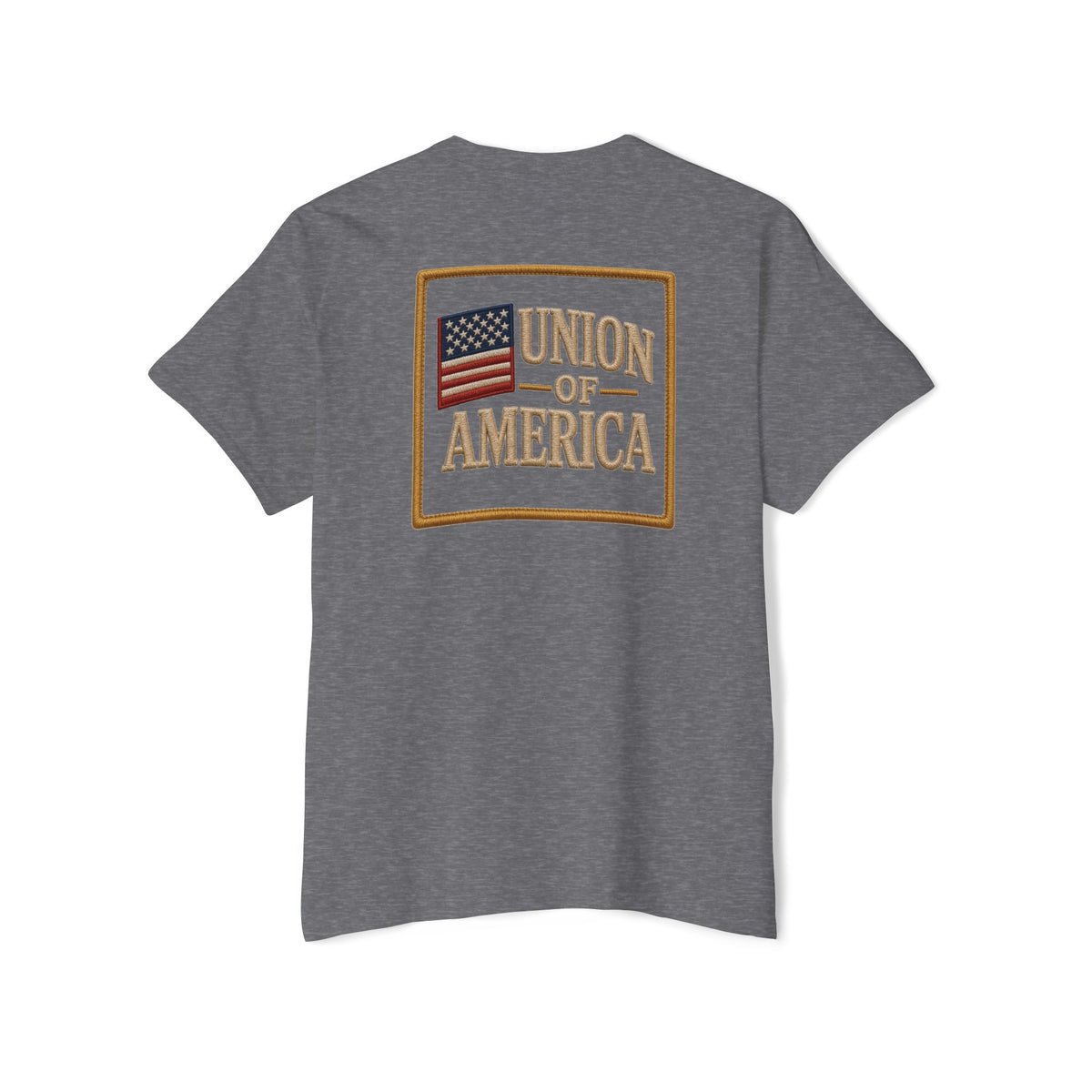 Union Of America  Pocket T Union Made in America Vintage Flag T-Shirt