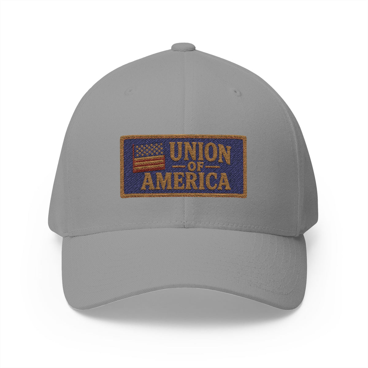 Signal Strong Union Of America Fitted Embroidered Cap