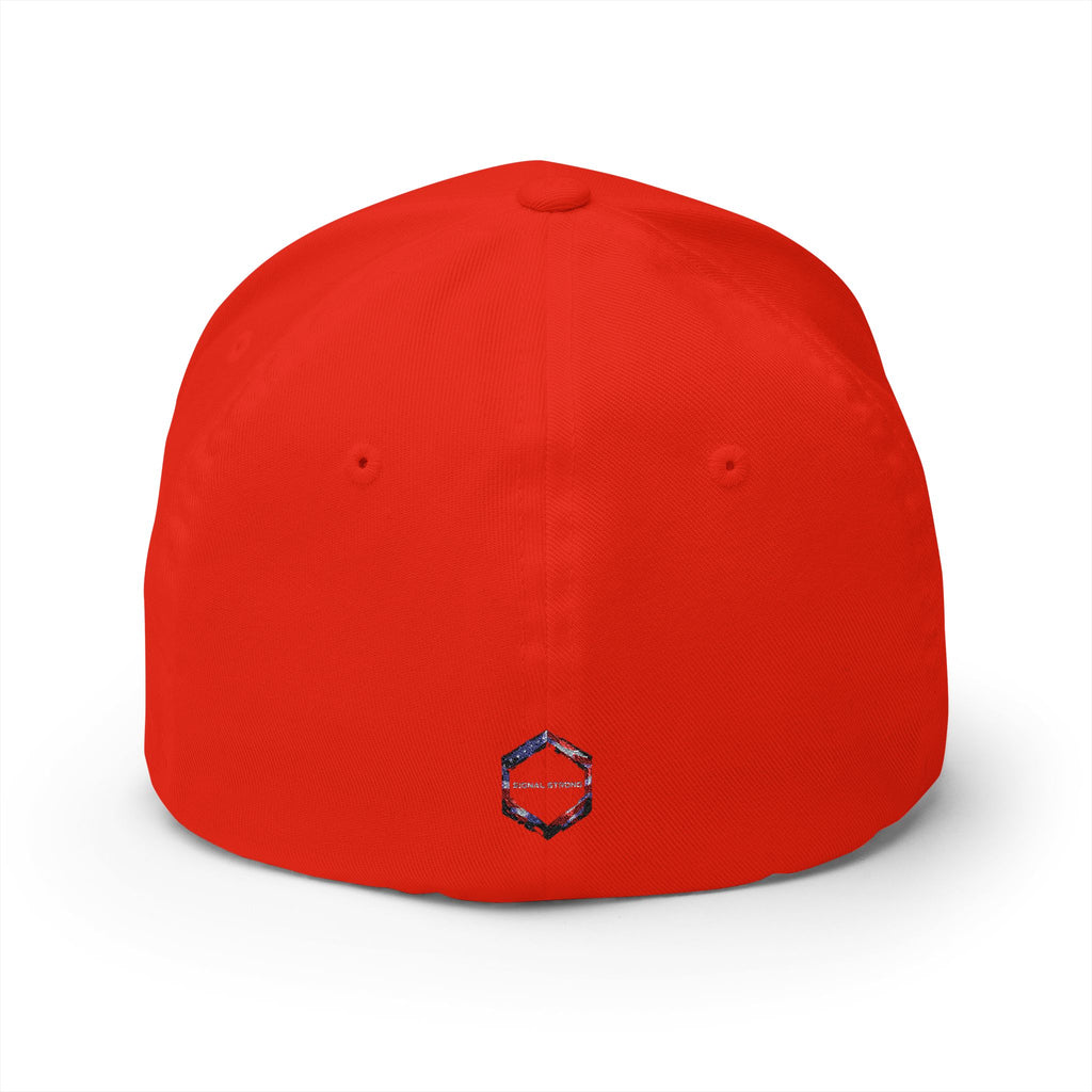 Union Of America Fitted Embroidered Cap