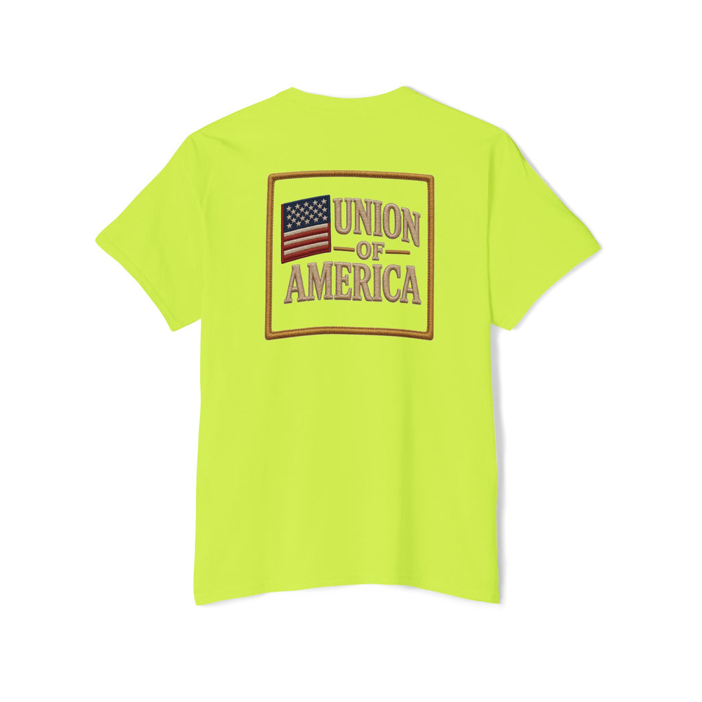 Union Of America  Pocket T Union Made in America Vintage Flag T-Shirt