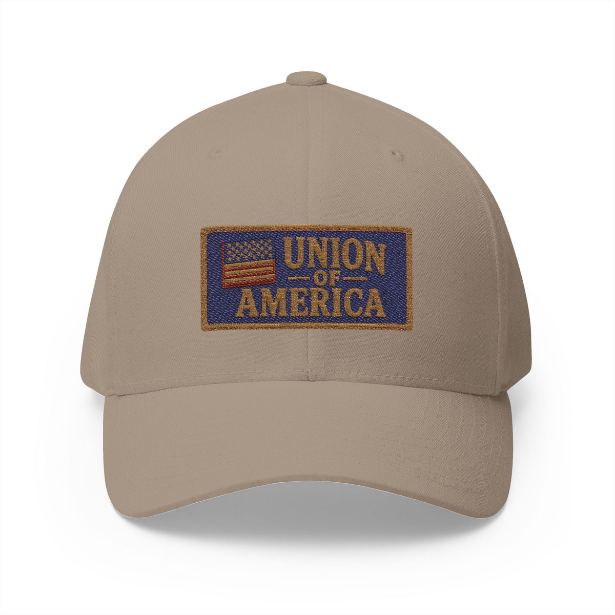 Signal Strong Union Of America Fitted Embroidered Cap