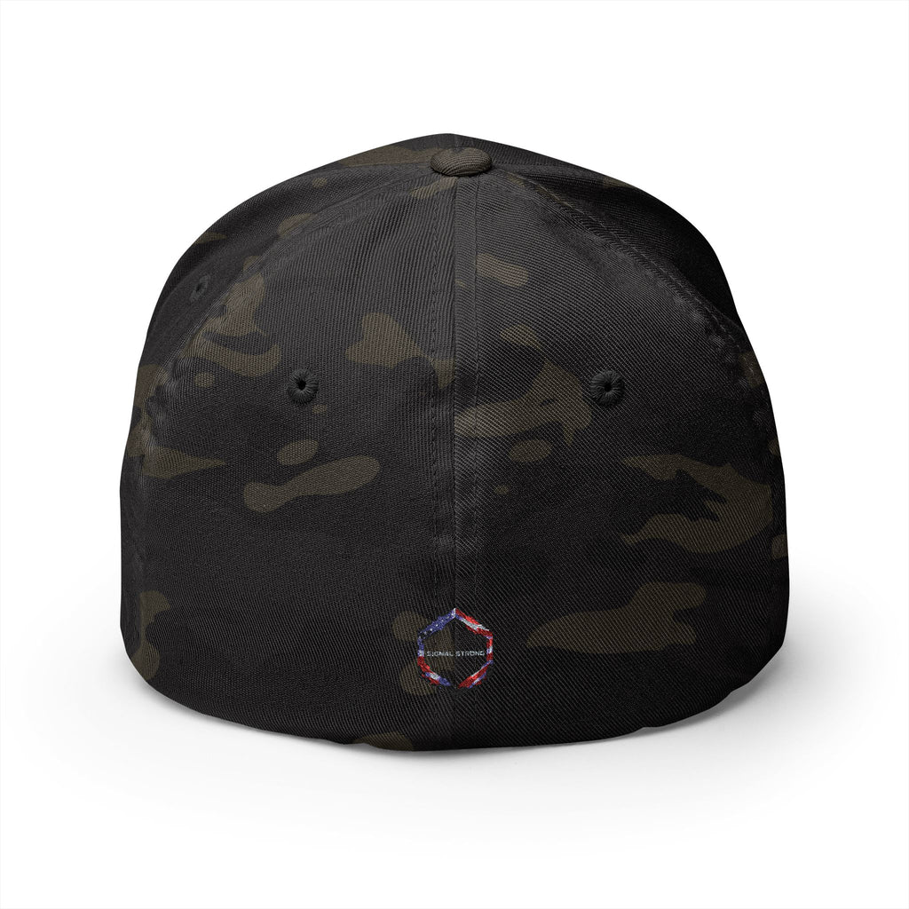 Union Of America Fitted Embroidered Cap