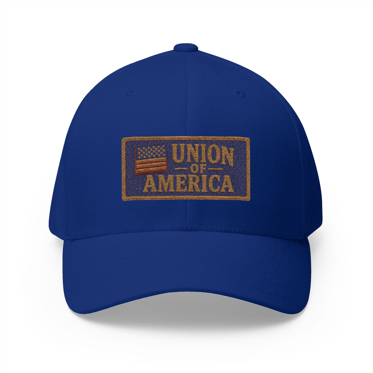 Signal Strong Union Of America Fitted Embroidered Cap